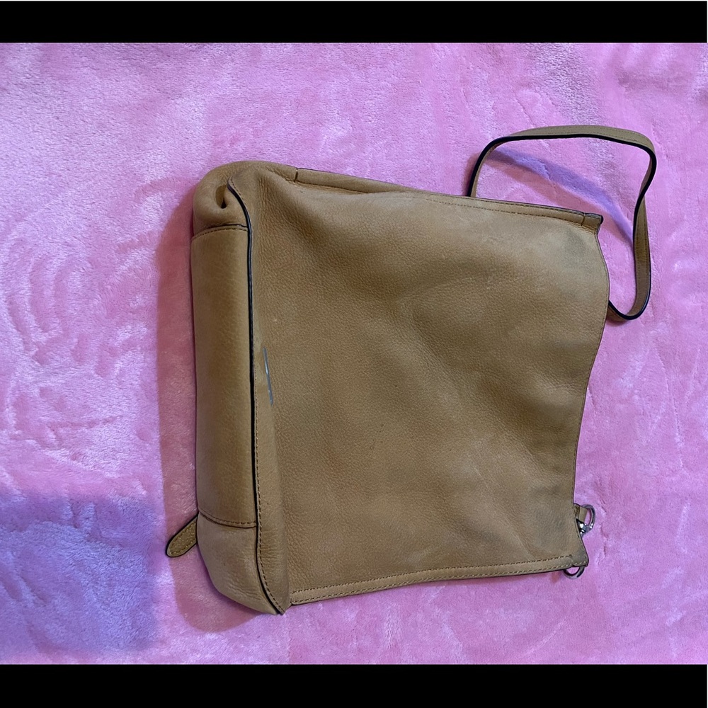 Rebecca Minkoff, Cross-body Bag, Tan, Suede